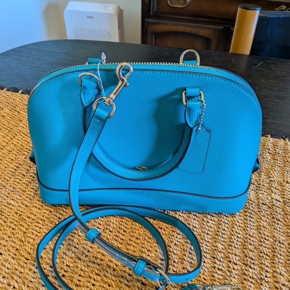 NWT Coach Blue Sierra Satchel - Picture 3 of 6